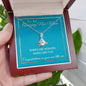 To An Amazing New Mom - Congratulations - Alluring Beauty Necklace