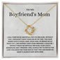 Boyfriend's Mom - Forever Be Grateful - Love Knot Necklace