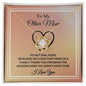 To My Other Mom - Thank You - Love Knot Necklace