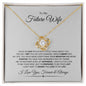 Future Wife - Love Of My Life - Love Knot Necklace