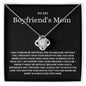 Boyfriend's Mom - Forever Be Grateful - Love Knot Necklace