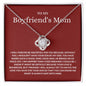 Boyfriend's Mom - Forever Be Grateful - Love Knot Necklace