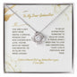 Godmother - So Blessed - Love Knot Necklace