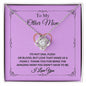 To My Other Mom - Thank You - Love Knot Necklace