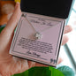 The Best Mother-In-Law - Thank You - Love Knot Necklace