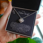 Future Wife - Love Of My Life - Love Knot Necklace