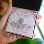 Military Wife - More Love Than Miles - Love Knot Necklace