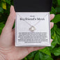 Boyfriend's Mom - Forever Be Grateful - Love Knot Necklace