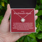 Boyfriend's Mom - Forever Be Grateful - Love Knot Necklace