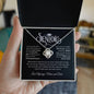 Senior 2024- Amazing Adventure- Love Knot Necklace
