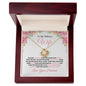 Military Wife - More Love Than Miles - Love Knot Necklace