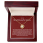 Boyfriend's Mom - Forever Be Grateful - Love Knot Necklace