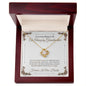 In Loving Memory Of An Amazing Grandmother - Love Knot Necklace