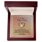 To My Other Mom - Thank You - Love Knot Necklace