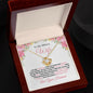 Military Wife - More Love Than Miles - Love Knot Necklace