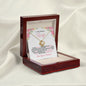 Military Wife - More Love Than Miles - Love Knot Necklace