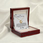The Best Mother-In-Law - Thank You - Love Knot Necklace