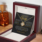 To My Beautiful Wife - Love Of My Life- Love Necklace Gift - W004