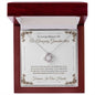 In Loving Memory Of An Amazing Grandmother - Love Knot Necklace