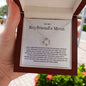Boyfriend's Mom - Forever Be Grateful - Love Knot Necklace