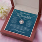 To My Beautiful Daughter - Love Knot Necklace
