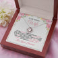 Military Wife - More Love Than Miles - Love Knot Necklace