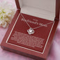 Boyfriend's Mom - Forever Be Grateful - Love Knot Necklace