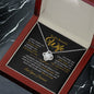 To My Beautiful Wife - Love Of My Life- Love Necklace Gift - W004