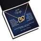To My Wife - Interlocking Hearts Necklace