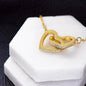 To My Wife - Interlocking Hearts Necklace