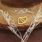 To My Wife - Interlocking Hearts Necklace