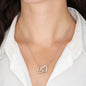 To My Wife - Interlocking Hearts Necklace