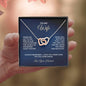 To My Wife - Interlocking Hearts Necklace