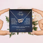 To My Wife - Interlocking Hearts Necklace