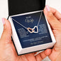To My Wife - Interlocking Hearts Necklace