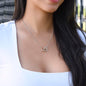 To My Wife - Interlocking Hearts Necklace