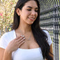 To My Wife - Interlocking Hearts Necklace