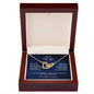 To My Wife - Interlocking Hearts Necklace
