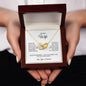 To My Wife - Interlocking Hearts Necklace