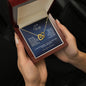 To My Wife - Interlocking Hearts Necklace