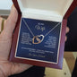 To My Wife - Interlocking Hearts Necklace