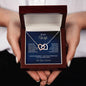 To My Wife - Interlocking Hearts Necklace