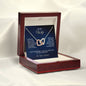 To My Wife - Interlocking Hearts Necklace