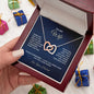 To My Wife - Interlocking Hearts Necklace