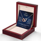 To My Wife - Interlocking Hearts Necklace