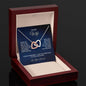 To My Wife - Interlocking Hearts Necklace