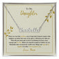 Daughter - My Happily Ever After - Custom Name Necklace
