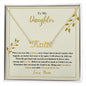 Daughter - My Happily Ever After - Custom Name Necklace