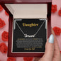 Daughter - The Proudest Moment - Custom Name Necklace