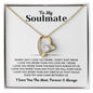 To My Soulmate - Forever Love Necklace